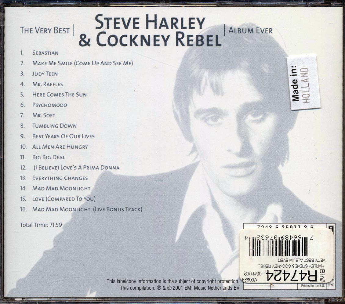 Steve Harley & Cockney Rebel - The Very Best Steve Harley & Cockney Rebel Album