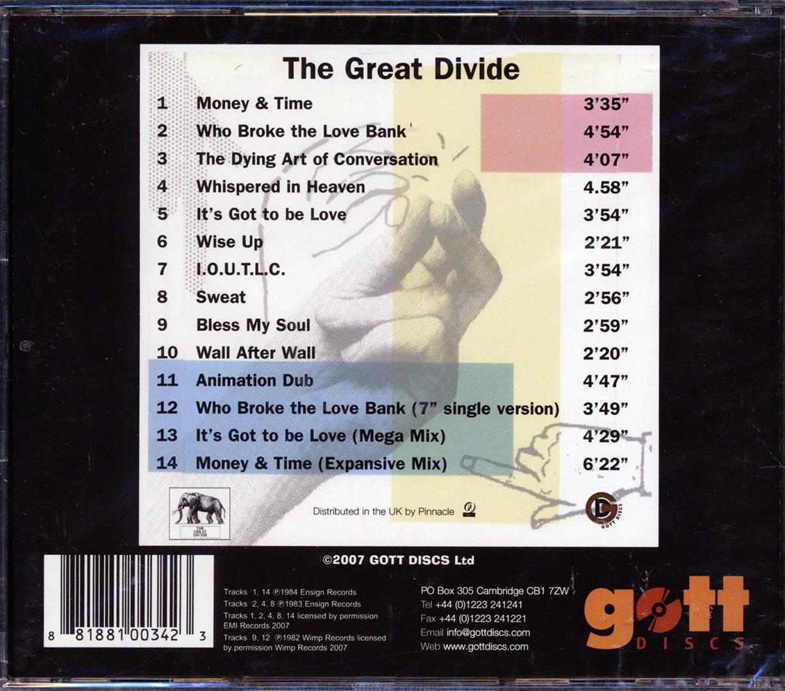 The Great Divide - Money And Time