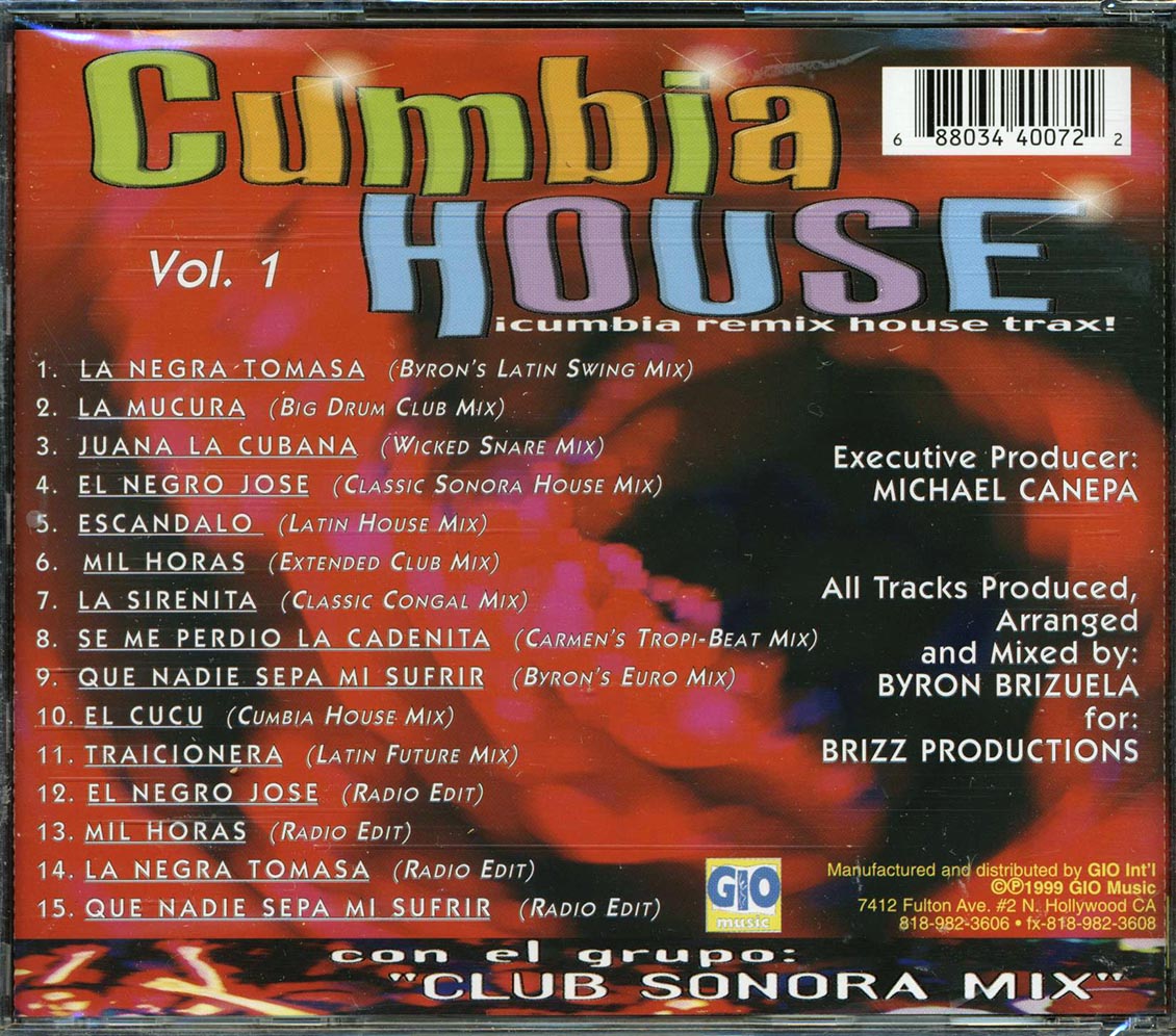 Club Sonora Mix - Cumbia House: Cumbia Remix House Trax