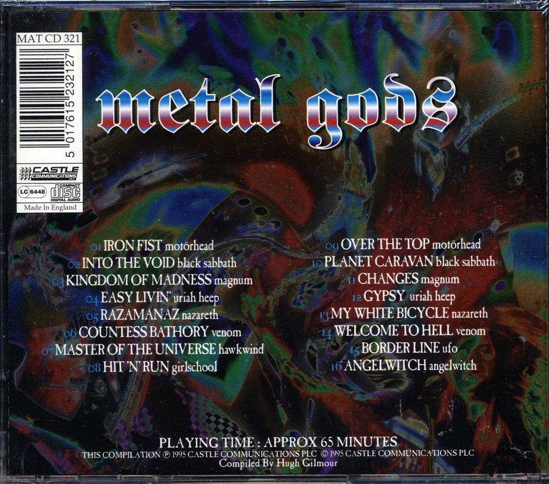 Motorhead, Black Sabbath, Magnum, Nazareth, Etc. - Metal Gods