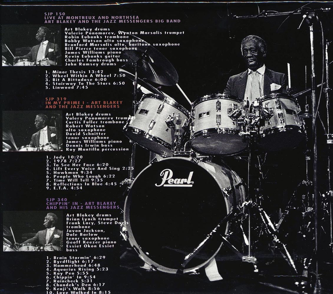 Art Blakey & The Jazz Messengers - Live At Montreaux And Northsea: In My Prime I + Chippin' In (3xCD) (box set)