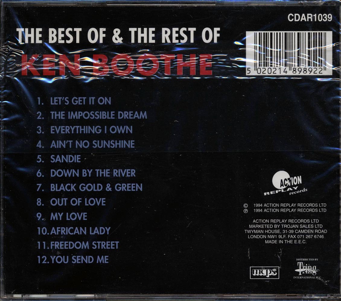 Ken Boothe - The Best Of & The Rest Of Ken Boothe