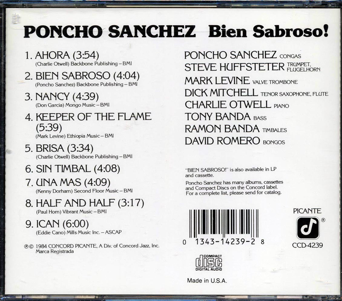 Poncho Sanchez - Bien Sabroso