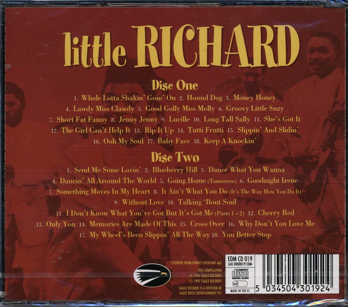 Little Richard - The Masters (36 tracks) (2xCD)