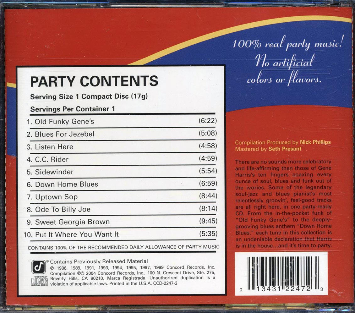 Gene Harris - Instant Party