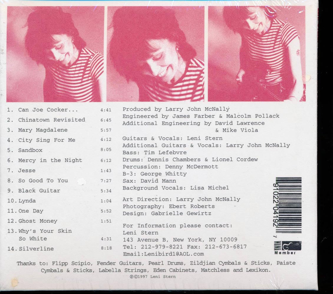 Leni Stern - Black Guitar (deluxe 3-fold digipak)