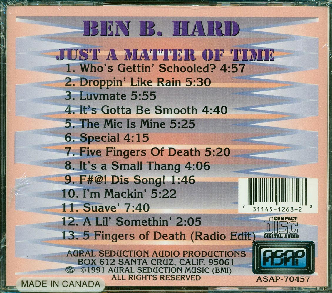 Ben B Hard - Just A Matter Of Time