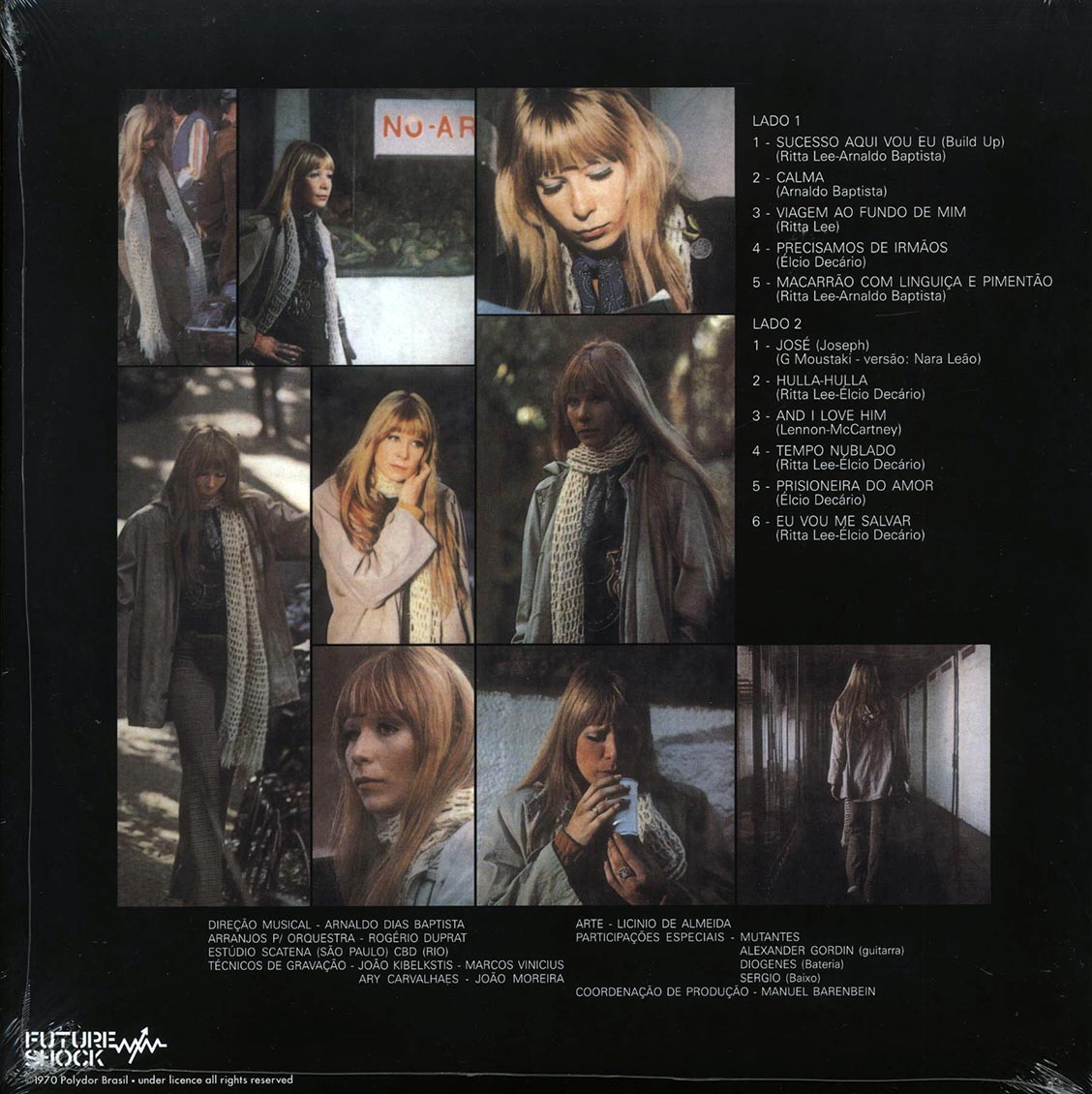Rita Lee - Build Up (ltd. 500 copies made) (180g) (yellow vinyl)