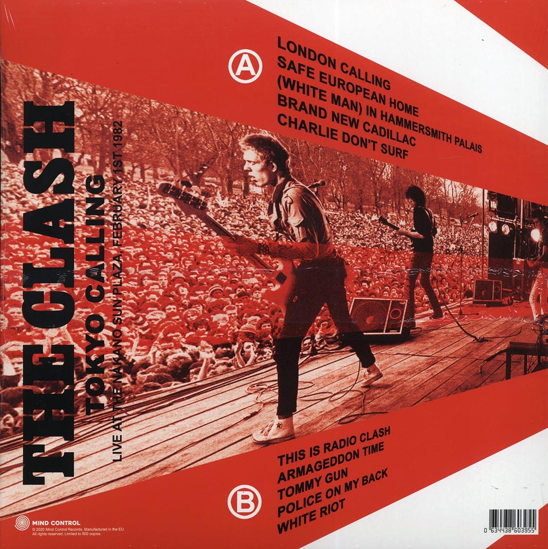 The Clash - Tokyo Calling: Live At The Nakano Sun Plaza, February 1st 1982 (ltd. 500 copies made)