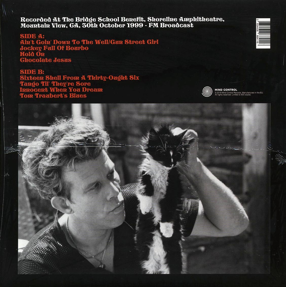 Tom Waits - Gun Street Boy: The Bridge School Benefit Broadcast (ltd. 500 copies made)
