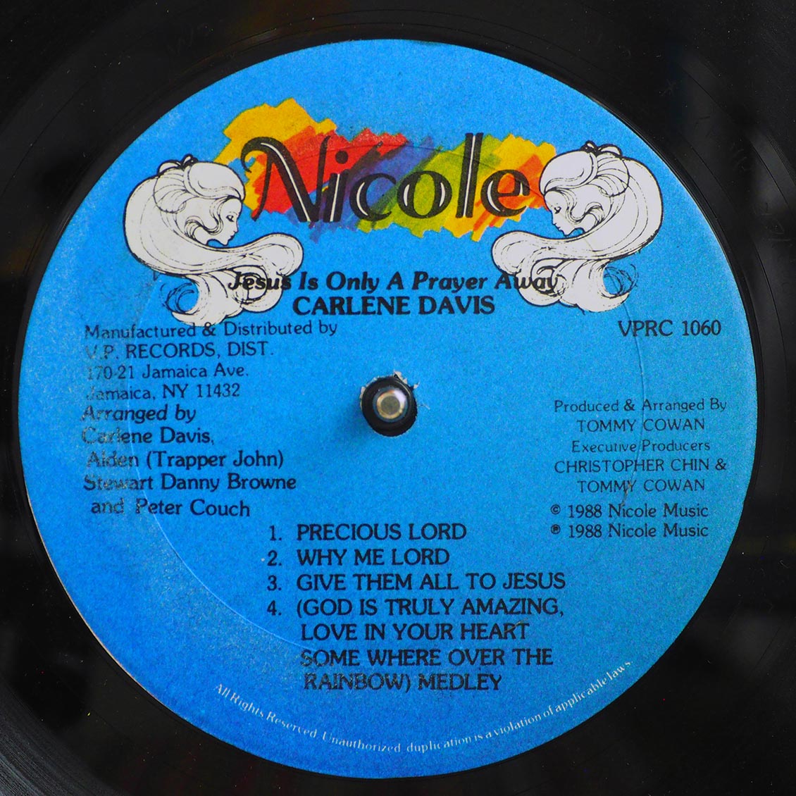 Carlene Davis - Jesus Is Only A Prayer Away (orig. press)