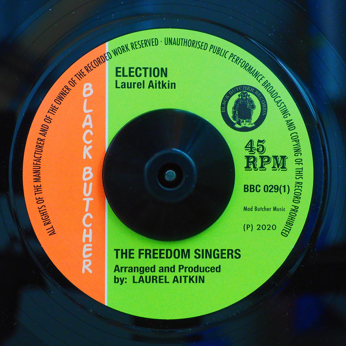 The Freedom Singers - Election  /  Fleece & The Live Shocks - Tomorrow's World