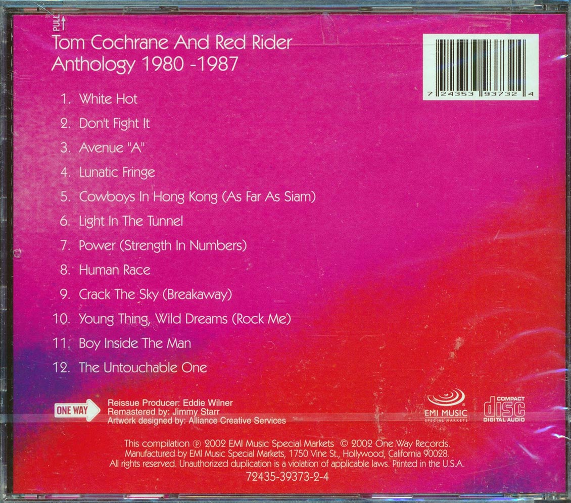 Tom Cochrane & Red Rider - Anthology 1980-1987