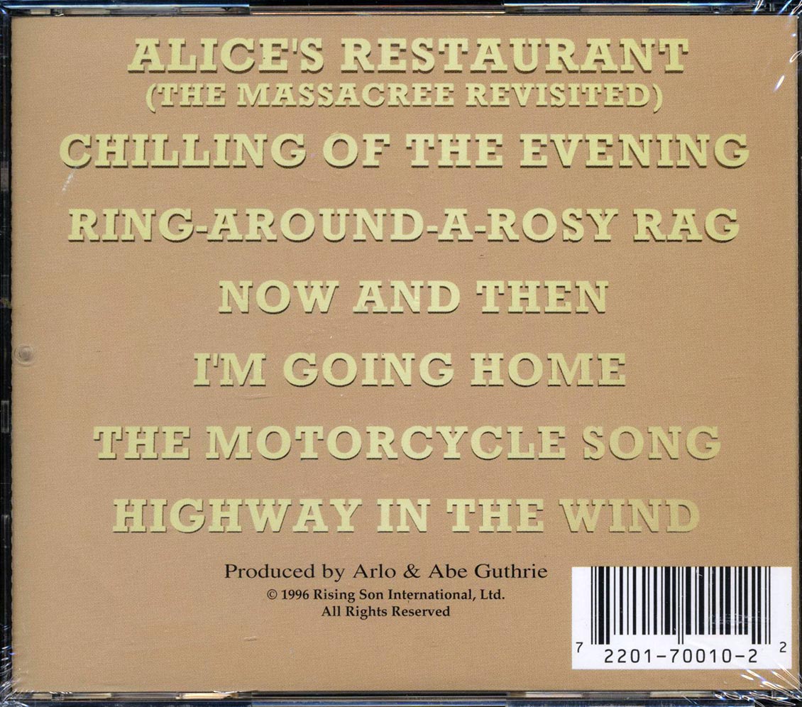 Arlo Guthrie - Alice's Restaurant