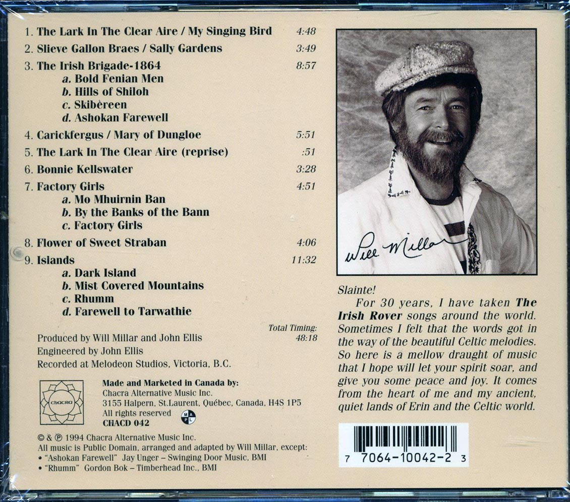 Will Millar - The Lark In The Clear Aire