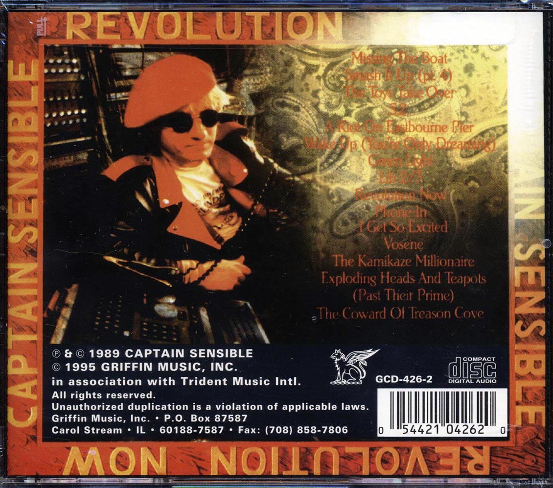 Captain Sensible - Revolution Now