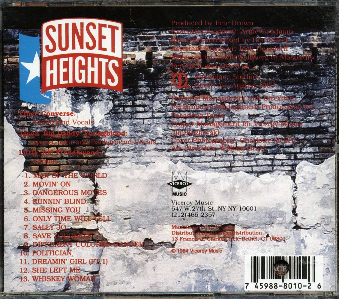 Sunset Heights - Texas Tea