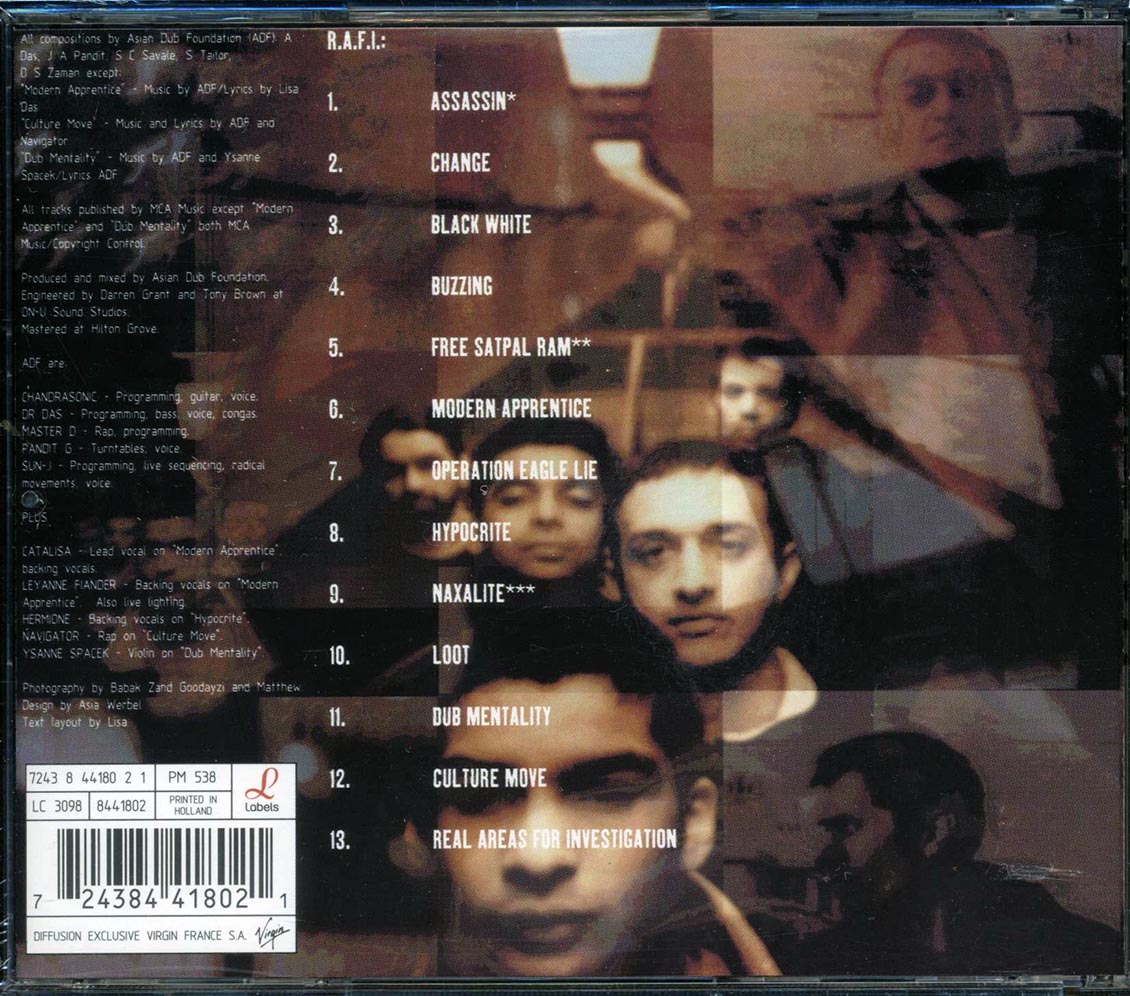 Asian Dub Foundation - R.A.F.I.