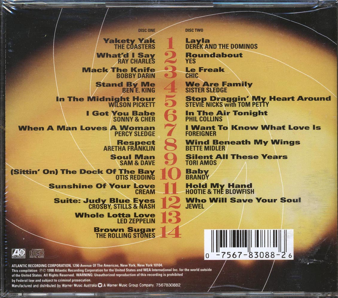 The Coasters, Ray Charles, Bobby Darin, Ben E King, Etc. - 50 Years: The Gold Anniversary Collection (26 tracks) (2xCD)