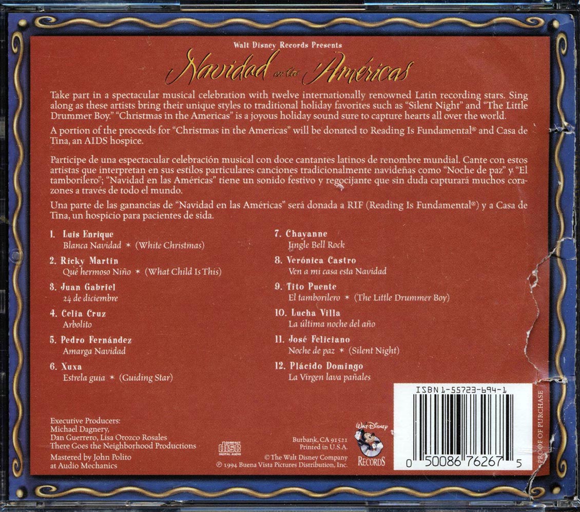 Luis Enrique, Ricky Martin, Juan Gabriel, Etc. - Navidad En Las Americas