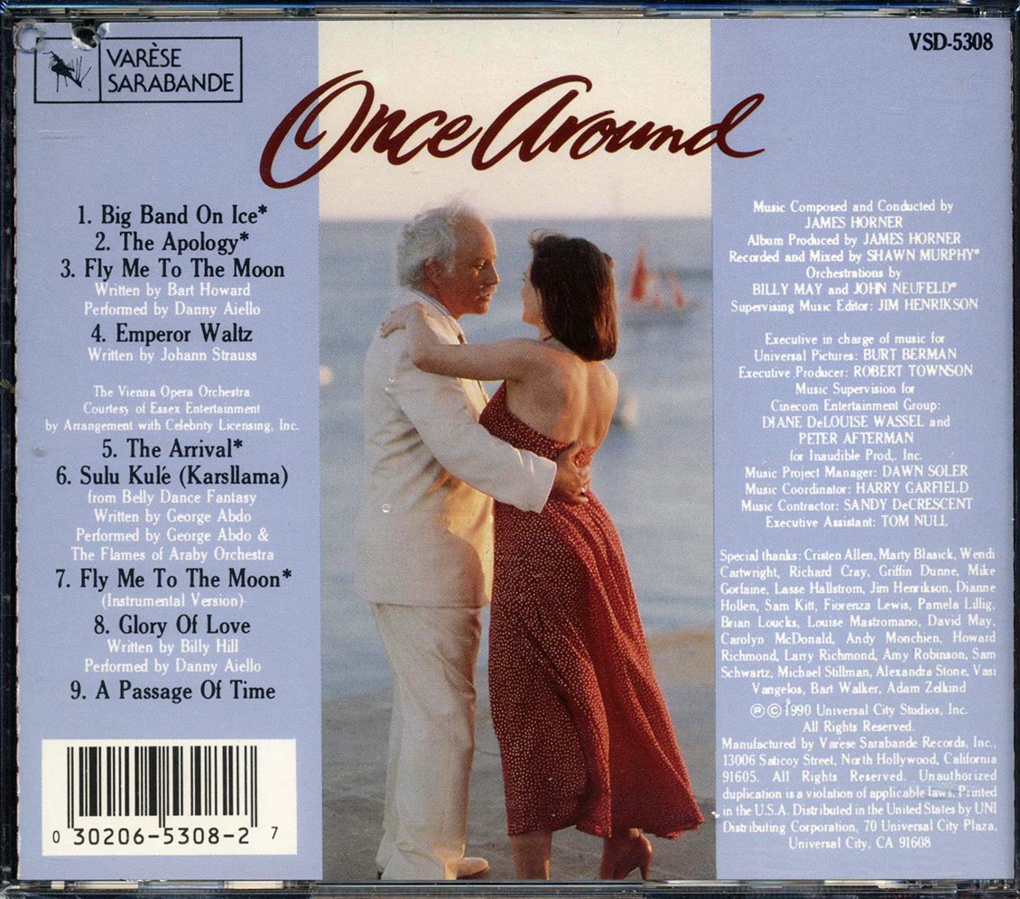 James Horner - Once Around: Original Motion Picture Soundtrack