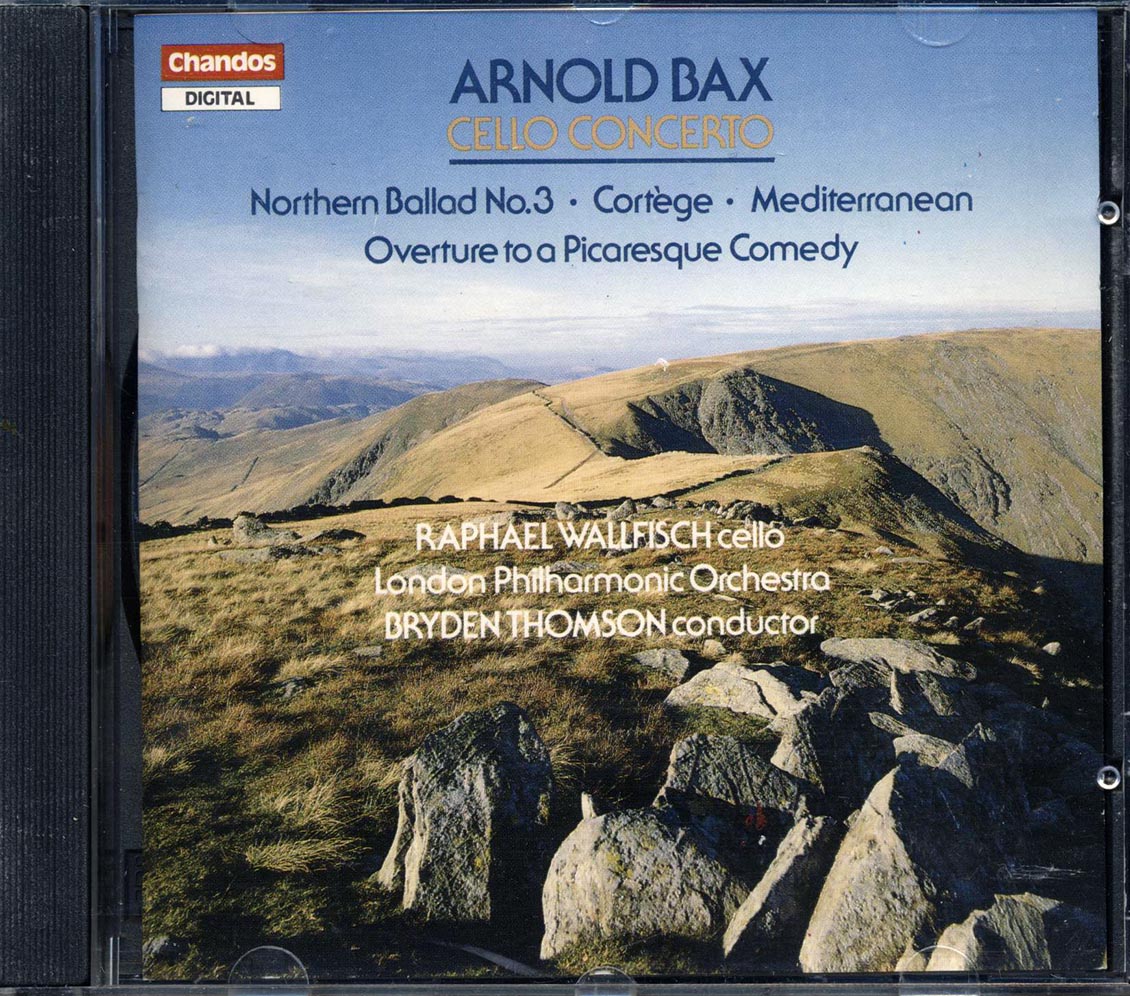 Arnold Bax, Raphael Wallfisch, Bryden Thomson, The London Philharmonic Orchestra - Cello Concerto; Northern Ballad No. 3; Cortege; Mediterranean; Overture To A Picaresque Comedy