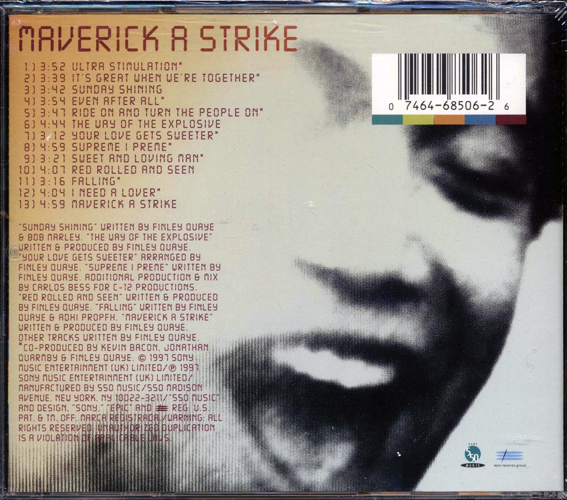 Finley Quaye - Maverick A Strike