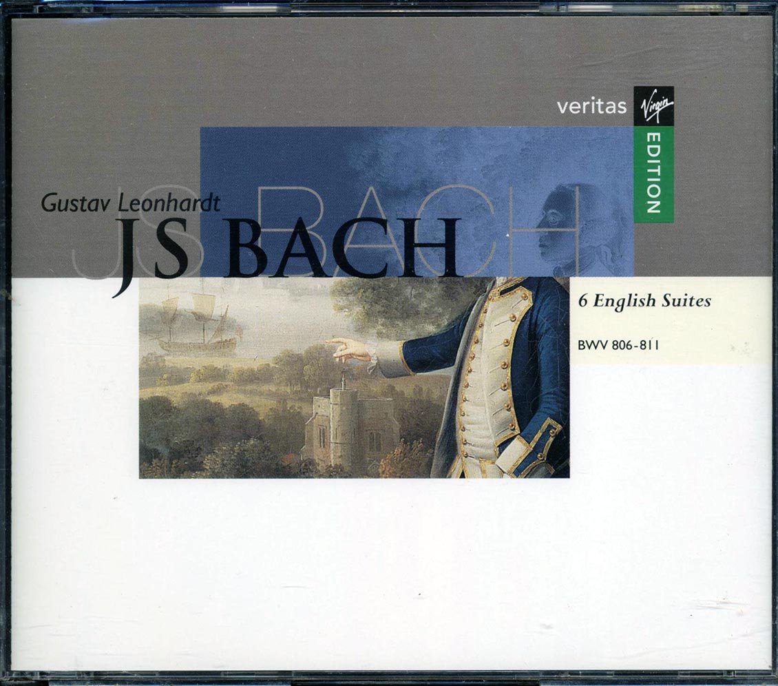 Bach, Gustav Leonhardt - 6 English Suites (2xCD)