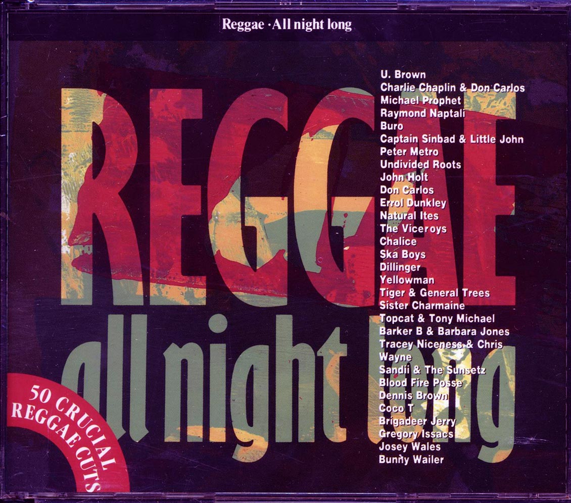 Don Carlos, U Brown, Charlie Chaplin, Michael Prophet, Etc. - Reggae Music All Night Long (50 tracks) (4xCD)
