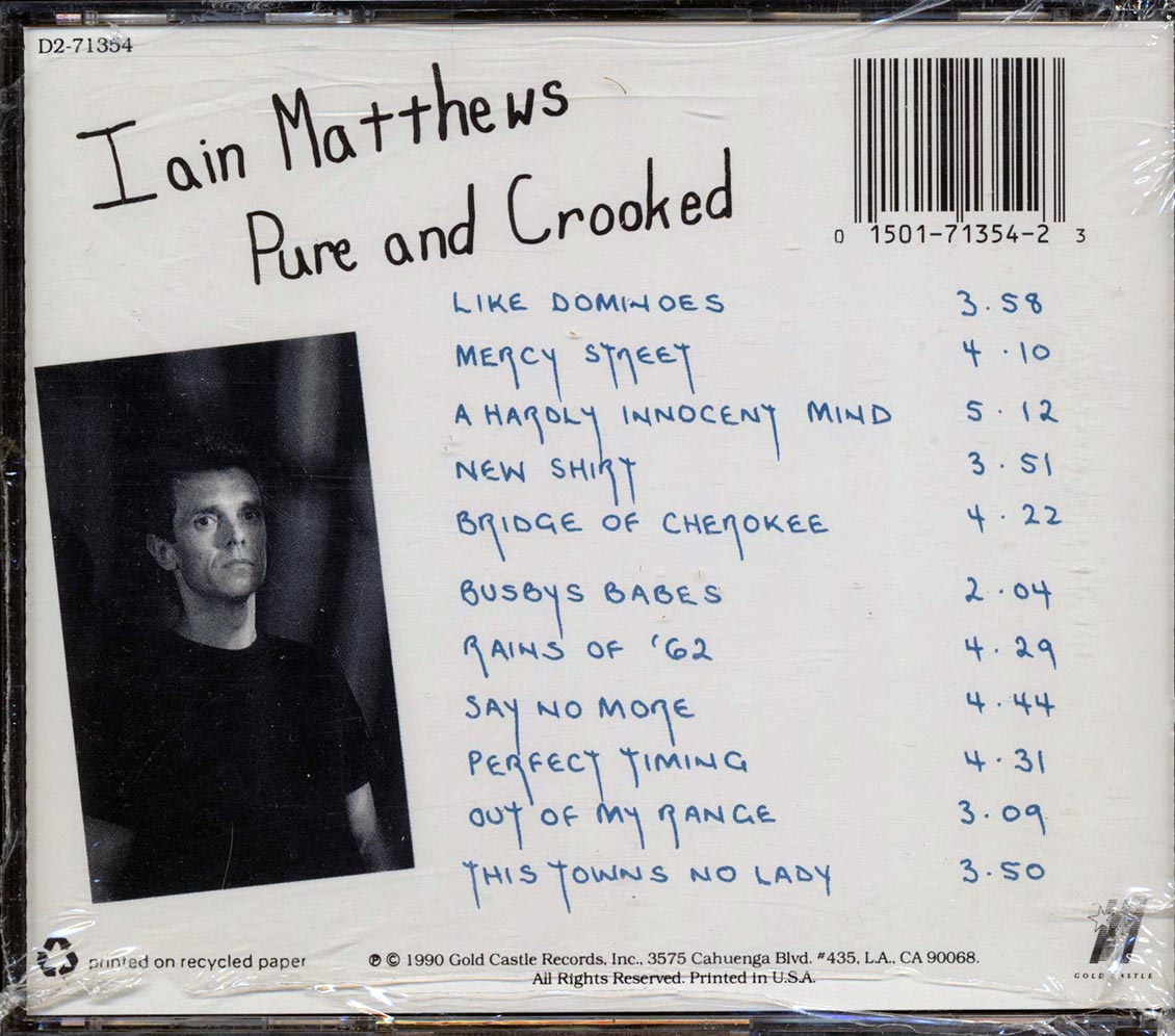 Ian Matthews - Pure And Crooked