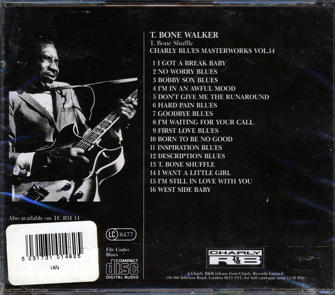 T-Bone Walker - T. Bone Shuffle: Charly Blues Masterworks Volume 14