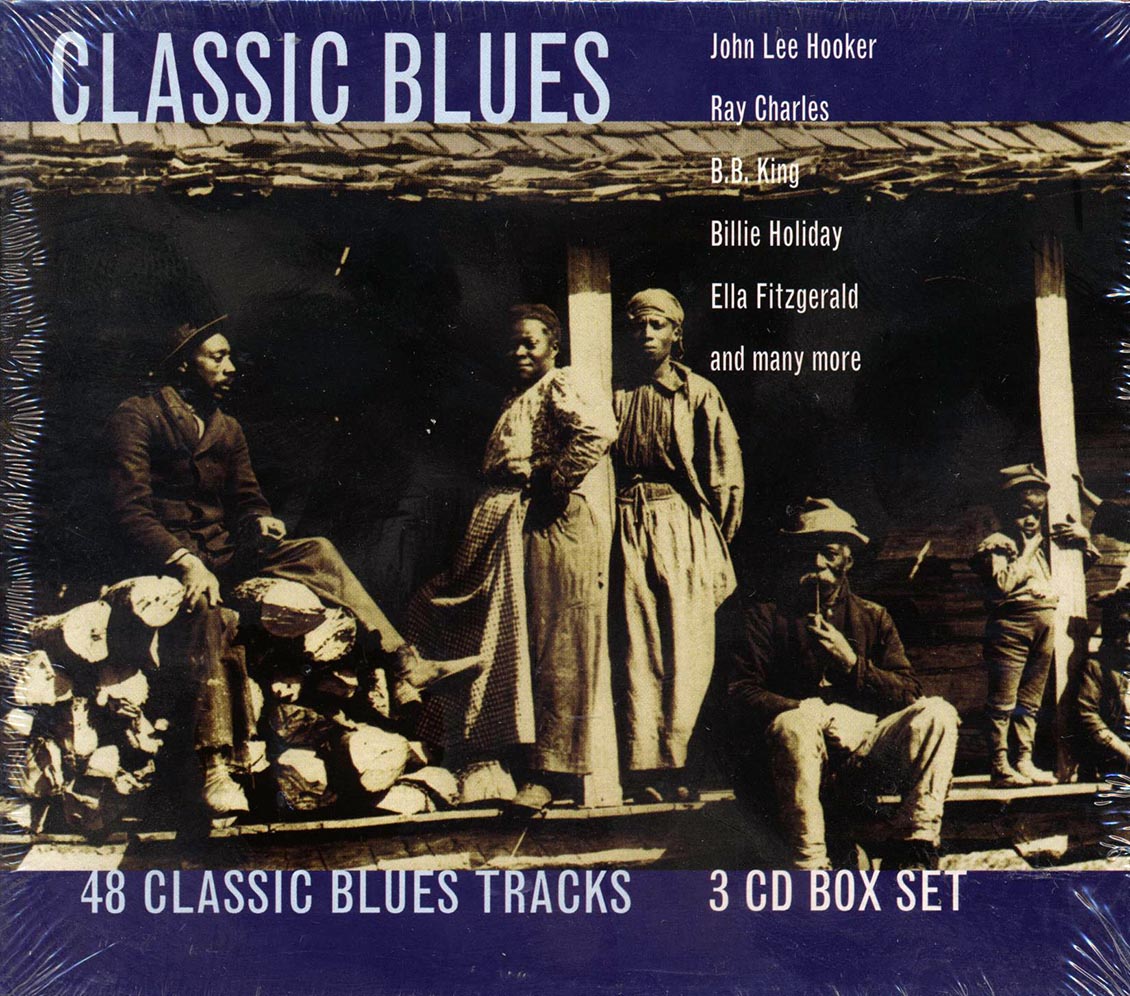 John Lee Hooker, Ray Charles, BB King, Billie Holiday, Etc. - Classic Blues: 40 Classic Blues Tracks (48 tracks) (3xCD)
