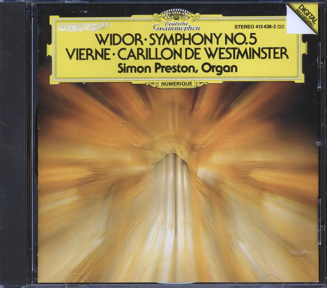 Widor, Vierne, Simon Preston - Symphony No. 5; Carillon De Westminster