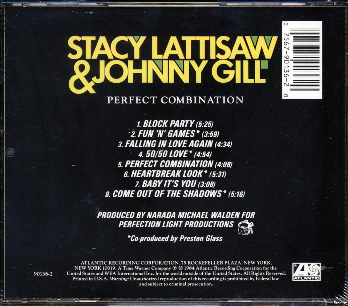 Stacy Lattisaw, Johnny Gill - Perfect Combination