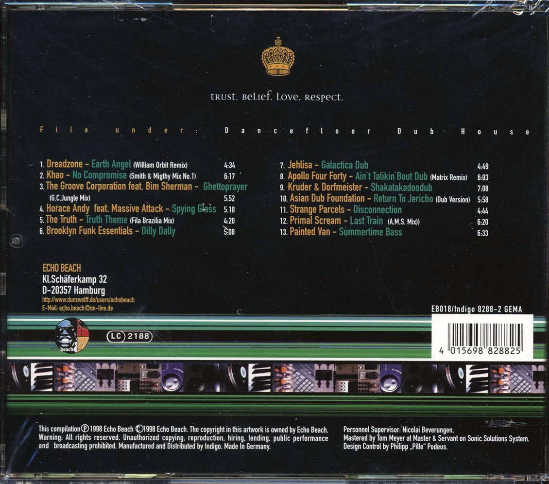 Dreadzone, Khao, Groove Corporation, Horace Andy, Etc. - King Size Dub Chapter 4