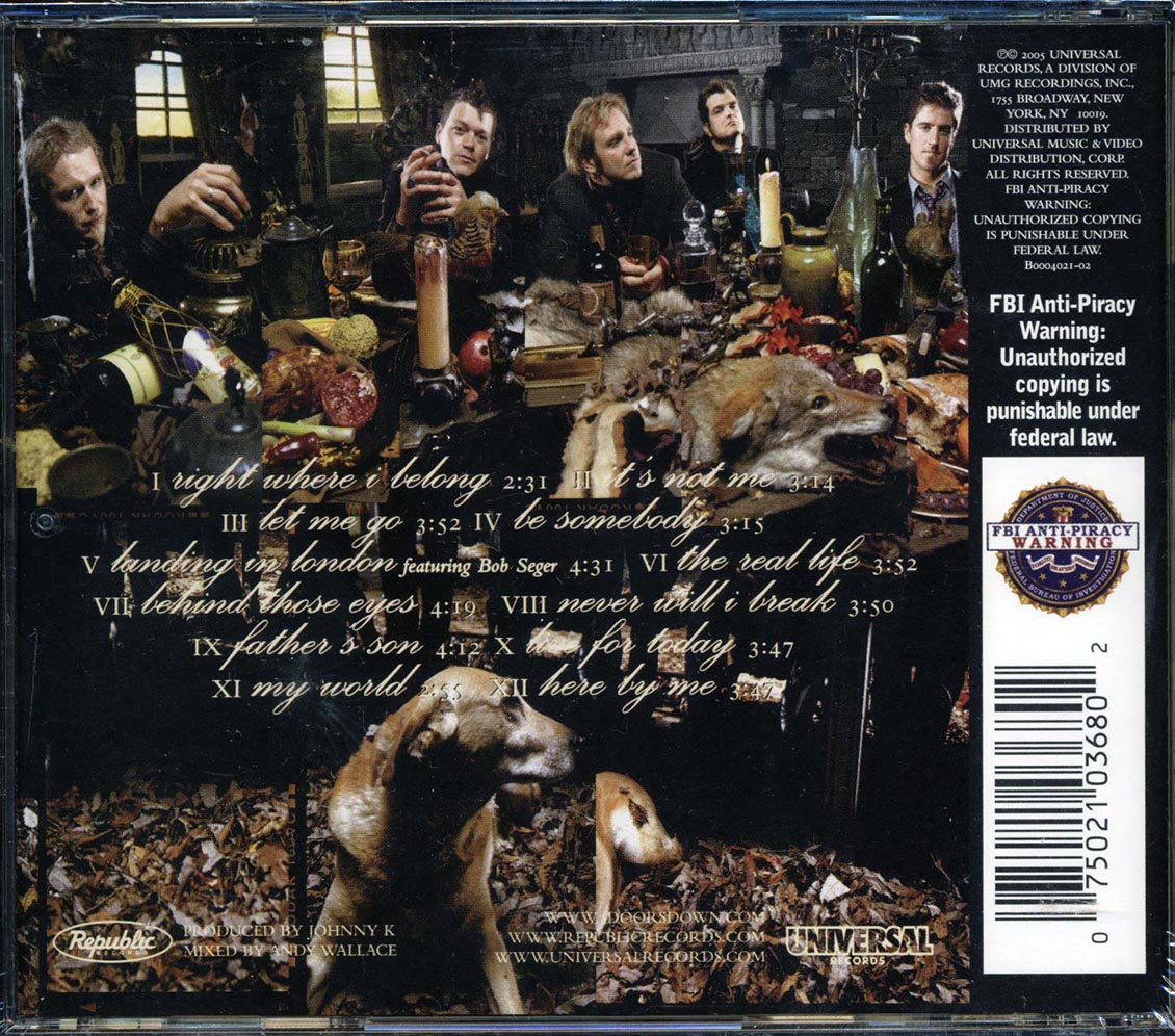 3 Doors Down - Seventeen Days