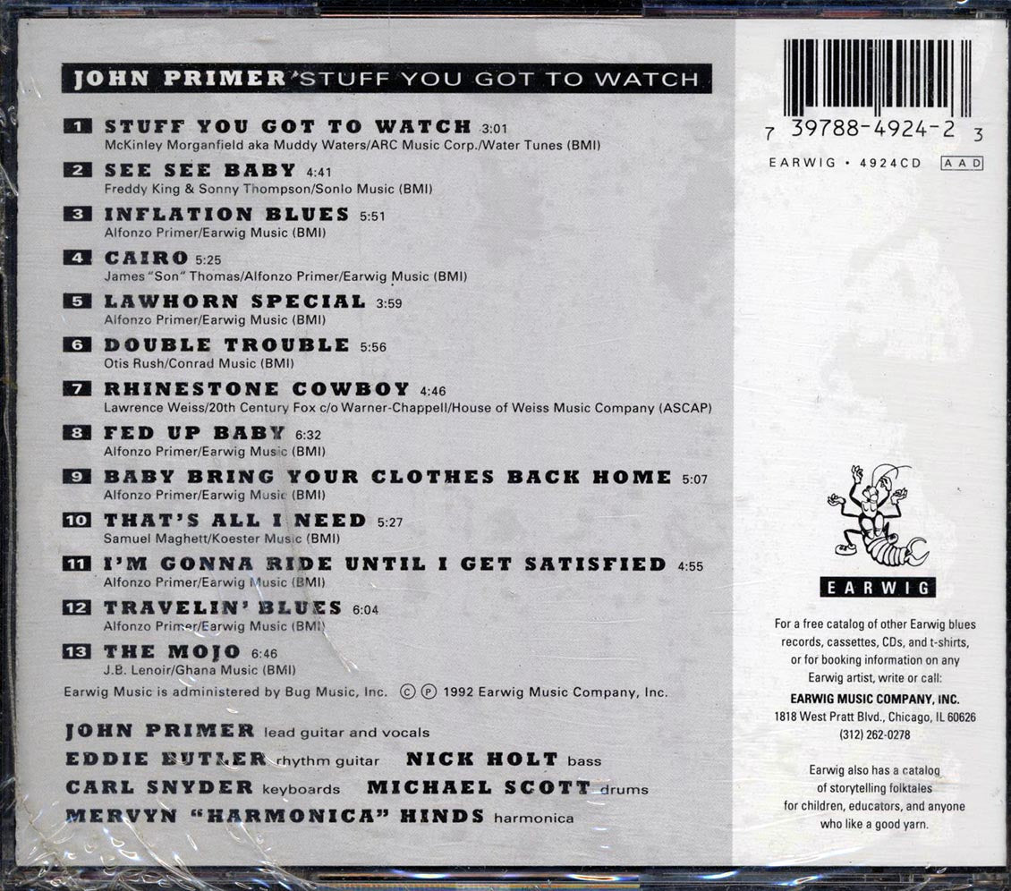 John Primer - Stuff You Got To Watch