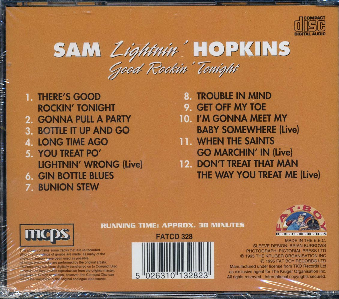 Lightnin' Hopkins - Good Rockin' Tonight