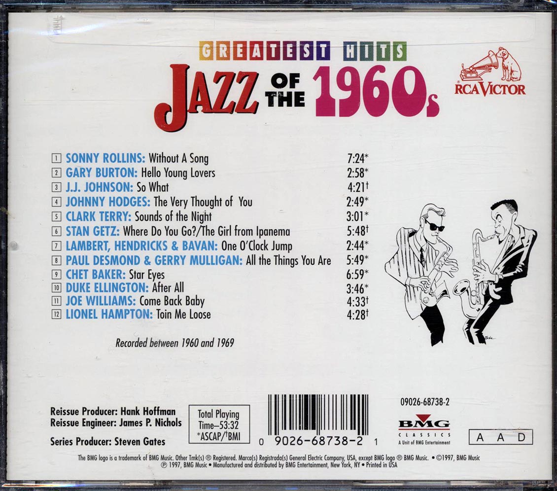 Sonny Rollins, Gary Burton, Johnny Hodges, Etc. - Jazz Of The 1960s