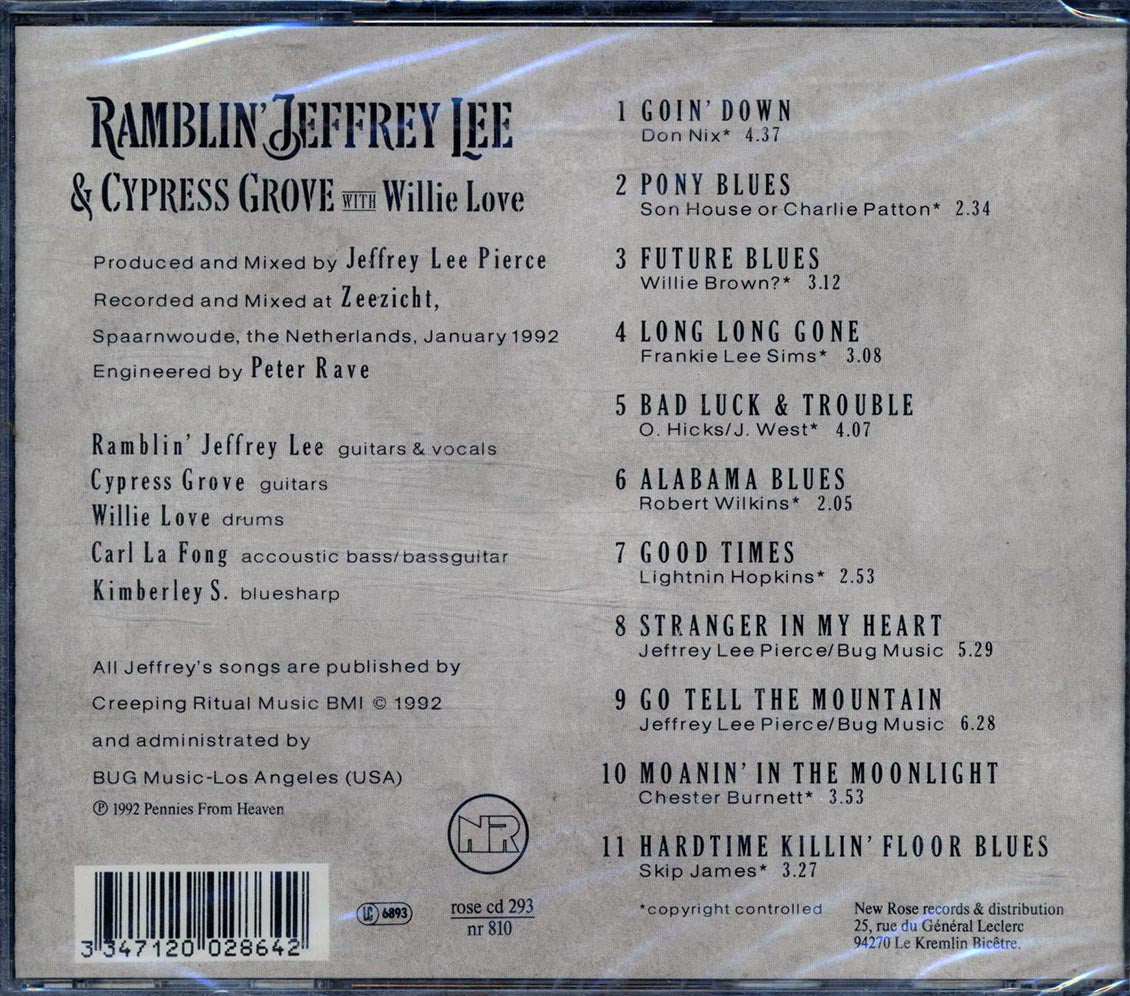 Ramblin' Jeffrey Lee, Cypress Grove, Willie Love - Ramblin' Jeffrey Lee, Cypress Grove, Willie Love