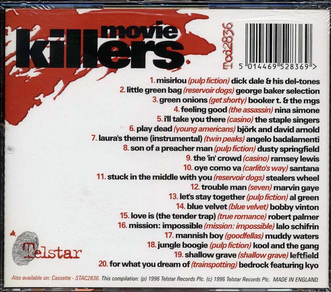 Booker T & The MG's, Nina Simone, Santana, Etc. - Movie Killers: 20 Direct Hits From Cult Movies