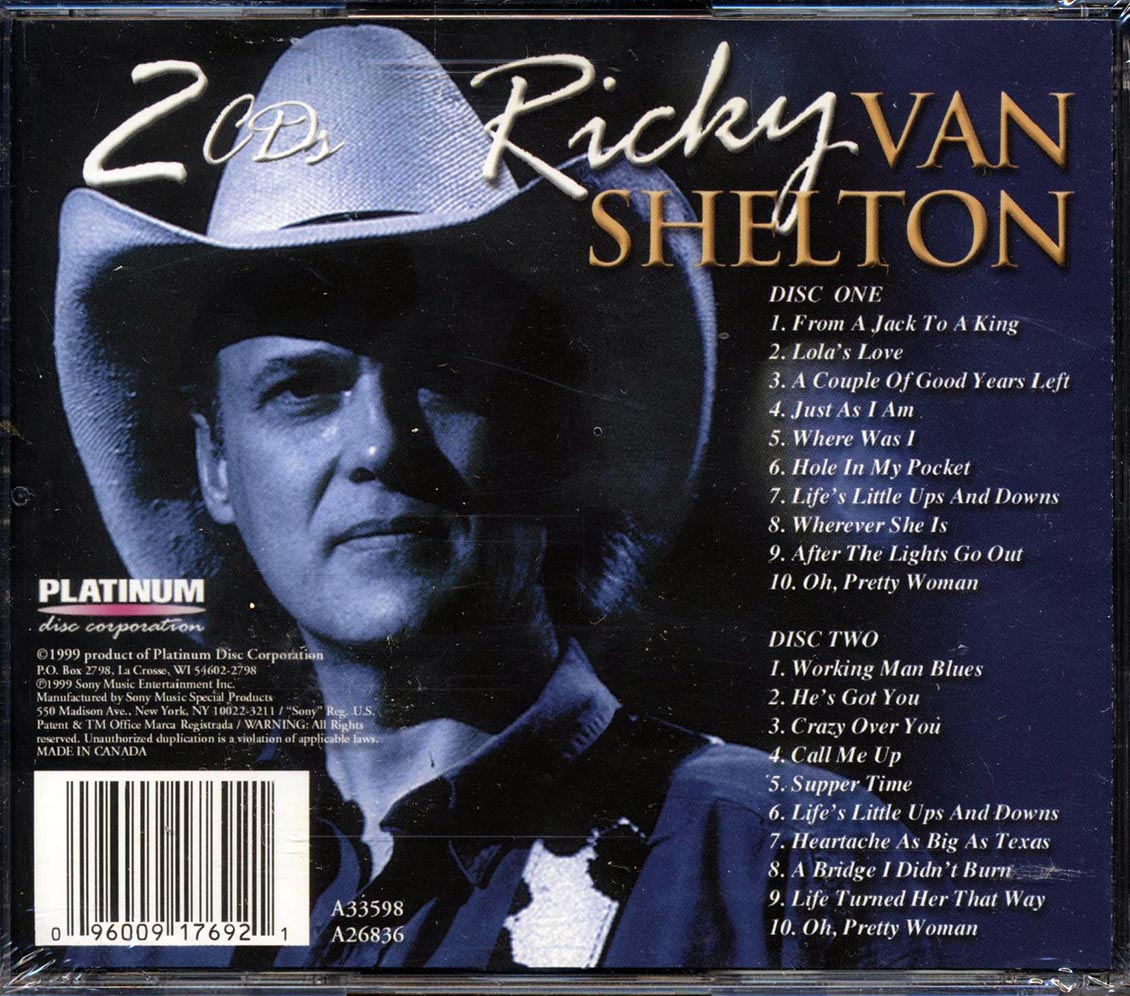 Ricky Van Shelton - 2 CD's (2xCD)