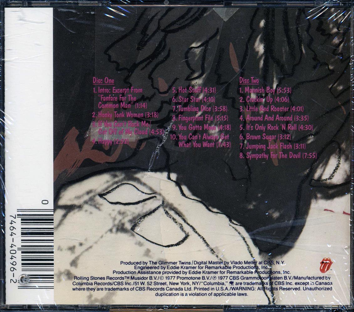 The Rolling Stones - Love You Live (2xCD)