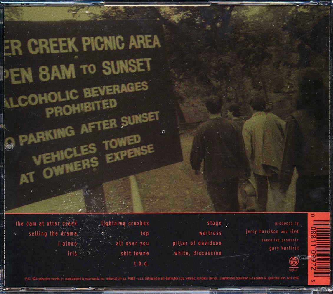 Live - Throwing Copper