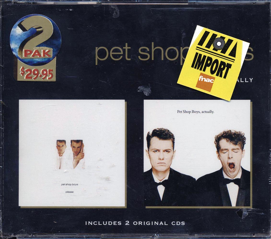 Pet Shop Boys - Please + Actually (2 albums on 2 CDs) (21 tracks) (2xCD)