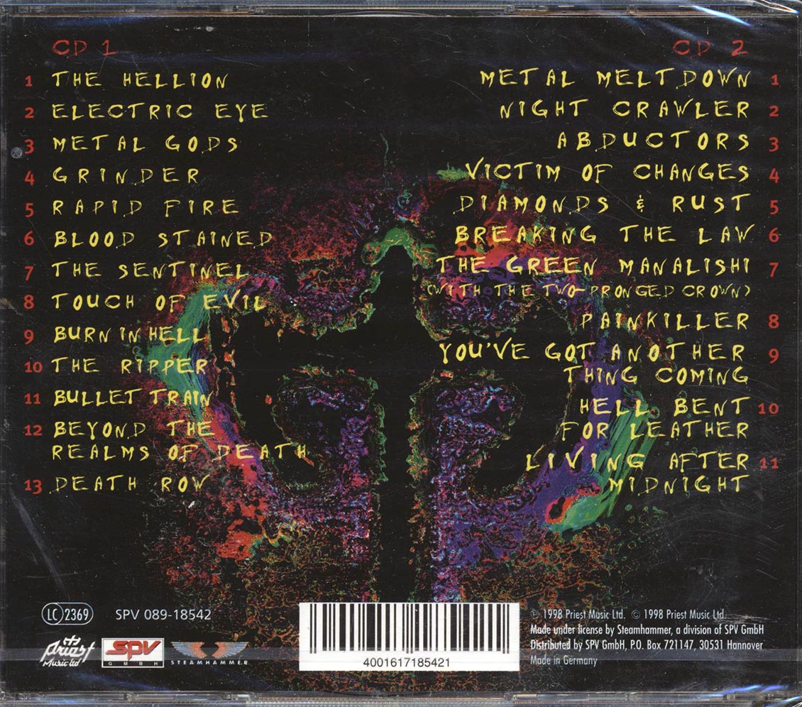 Judas Priest - '98 Live: Meltdown (28 tracks) (2xCD)