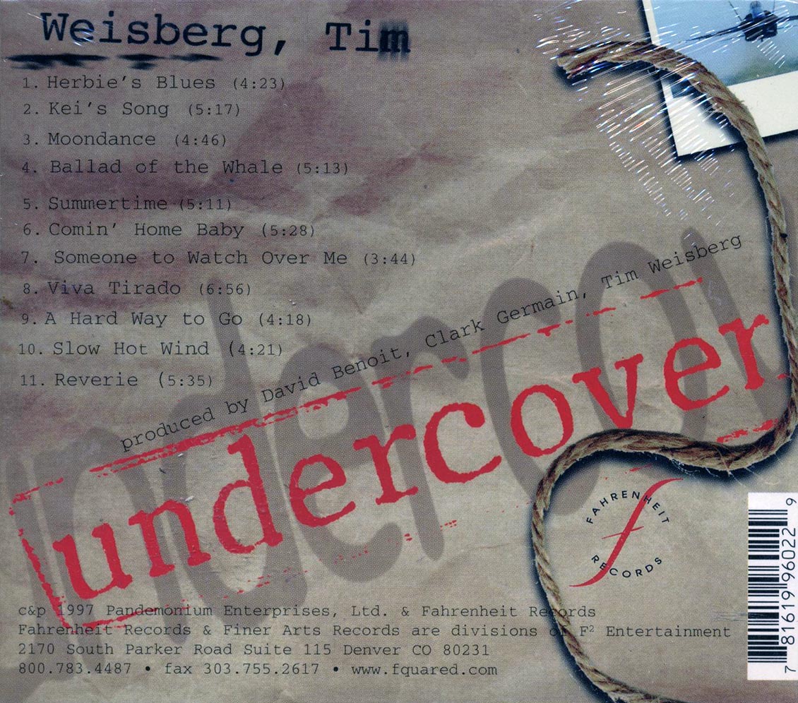 Tim Weisberg - Undercover