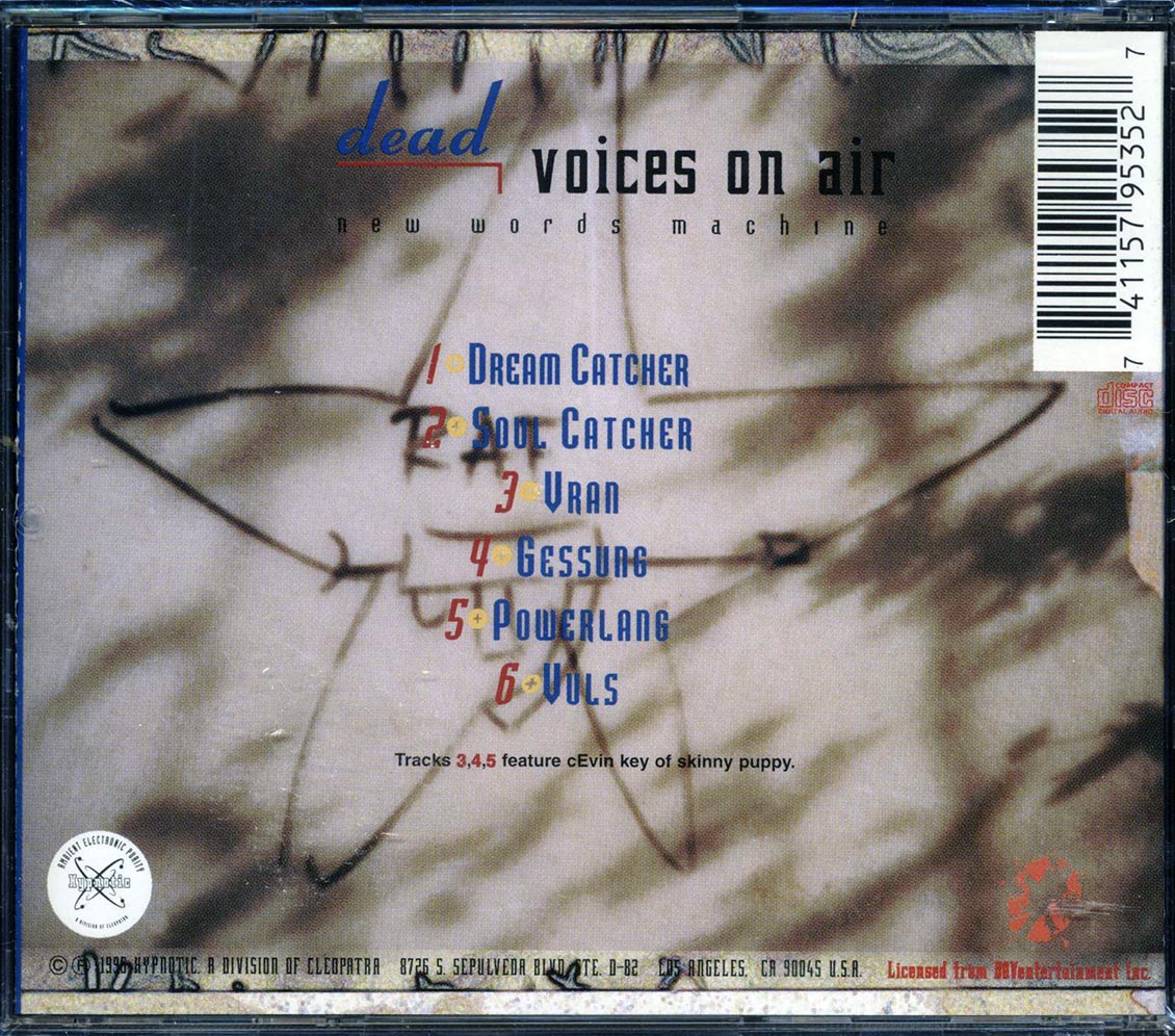 Dead Voices On Air - New Words Machine
