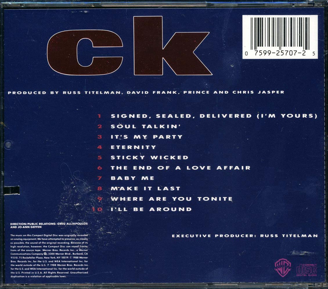 Chaka Khan - C.K. (marked/ltd stock)