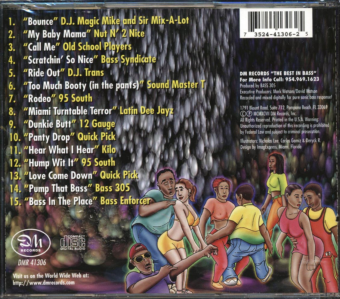 DJ Magic Mike, Sir Mix-A-Lot, Old School Players, Etc. - Booty Jamz